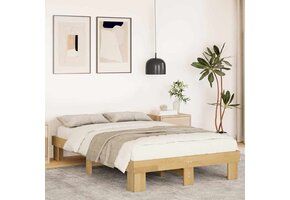 vidaXL Massief Houten Bedframe Eiken 120x190 cm - 40% Korting!