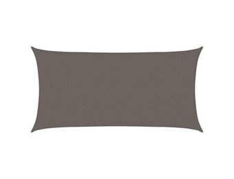 vidaXL Zonnezeil 3x6m HDPE Antraciet - Nu 40% Korting!