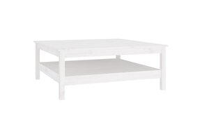 vidaXL Salontafel Grenenhout Wit - 60% Korting! (Retourproduct)