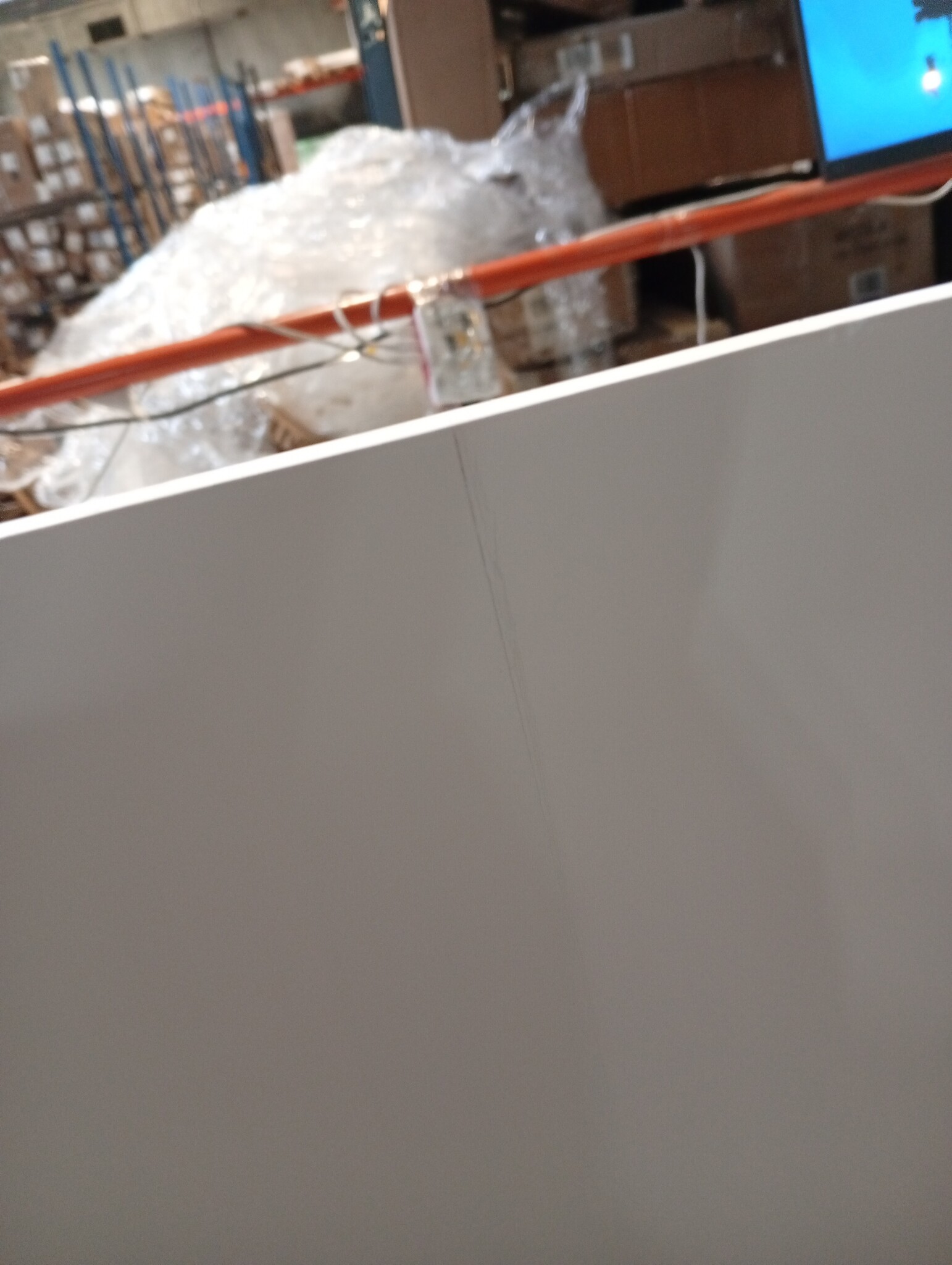 vidaXL Salontafel Grenenhout Wit - 60% Korting! (Retourproduct)