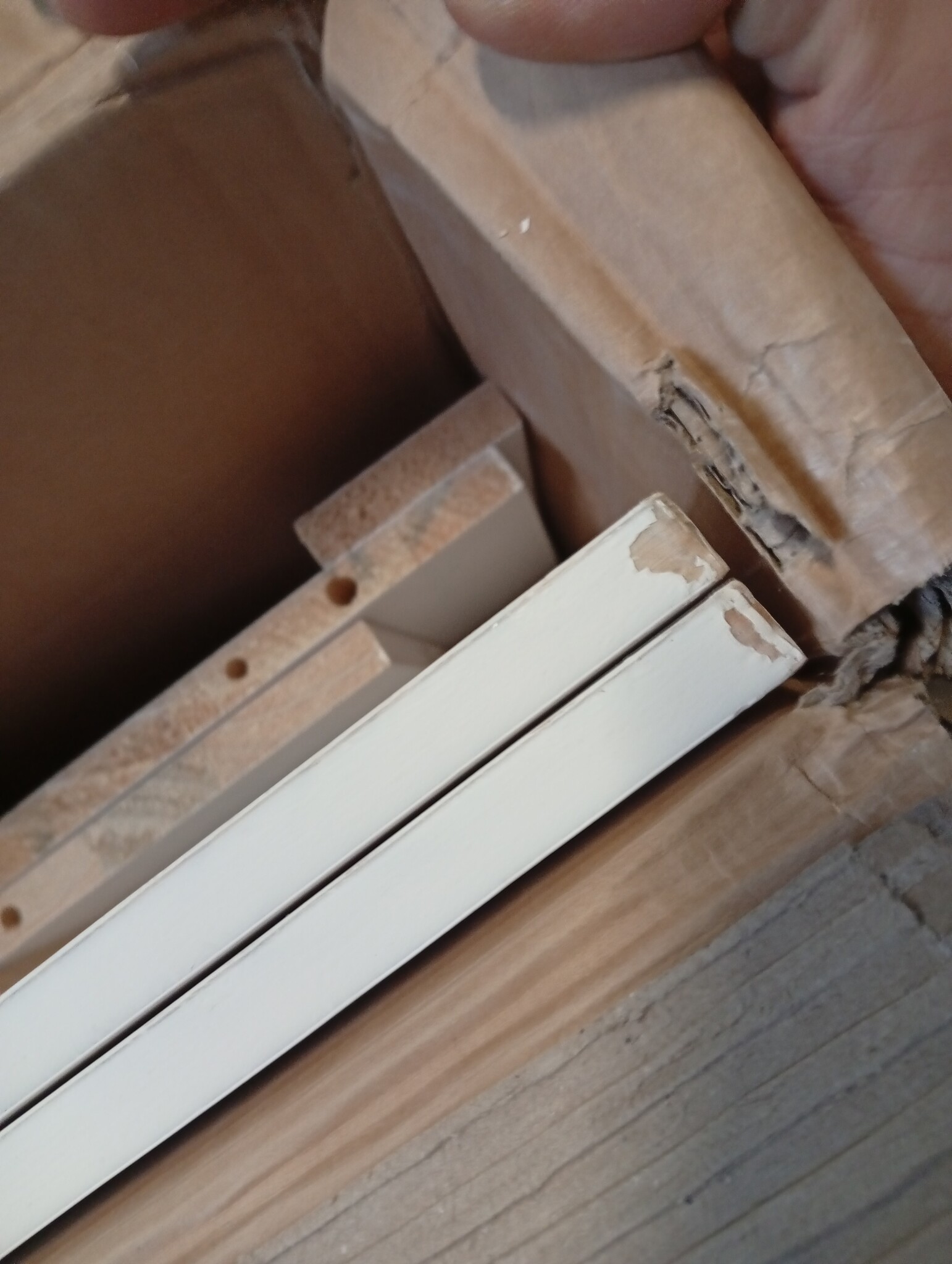 vidaXL Salontafel Grenenhout Wit - 60% Korting! (Retourproduct)