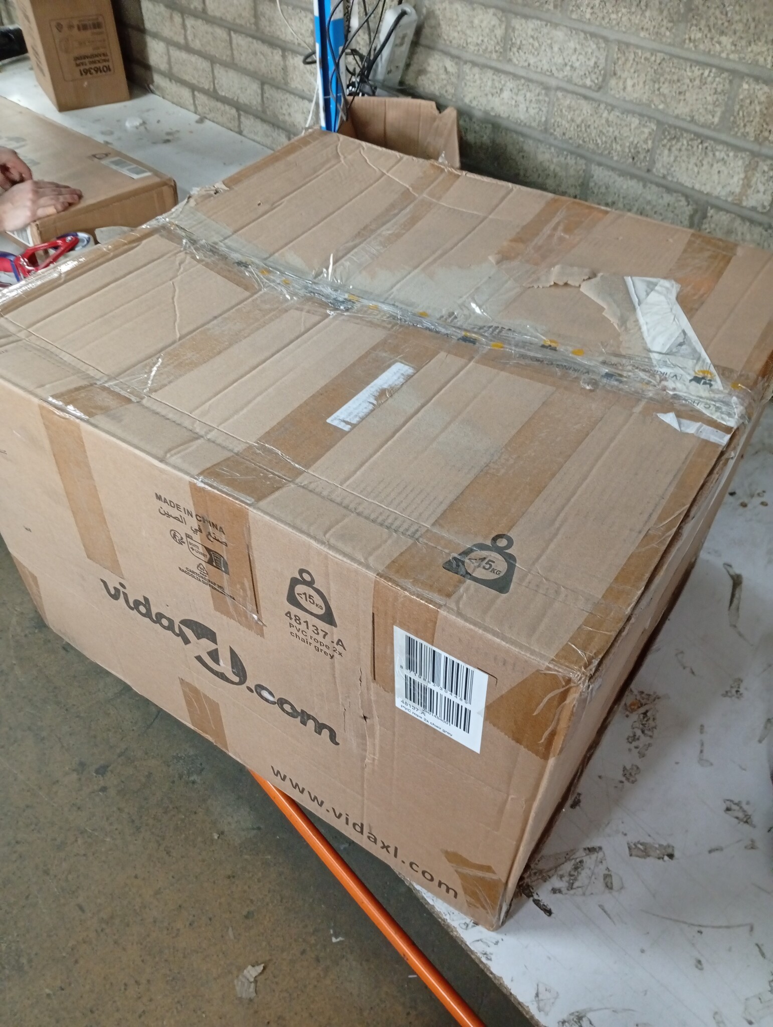 VidaXL Tuinstoelen 2 st PE-rattan Antraciet - 64% Korting!