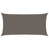 vidaXL Zonnezeil 4x7m HDPE Antraciet - 65% Korting!