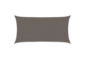 vidaXL Zonnezeil 4x7m HDPE Antraciet - 65% Korting!