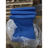 Logeermatras - Opvouwbaar Reismatras 120x200cm - Blauw - 67% Korting
