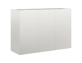 vidaXL Roestvrij Staal Plantenbak 120x40x80 cm | -56% Korting!