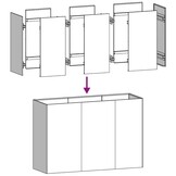 vidaXL Roestvrij Staal Plantenbak 120x40x80 cm | -56% Korting!
