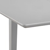 vidaXL Eettafel Verlengbaar (80-120cm) grijs - 51% Korting