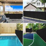 VidaXL Privacynet 1,2x25m HDPE Zwart - 40% Korting!