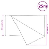 VidaXL Privacynet 1,2x25m HDPE Zwart - 40% Korting!