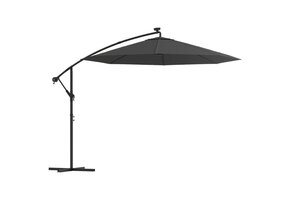 vidaXL Zweefparasol Antraciet 300cm - 65% Korting!