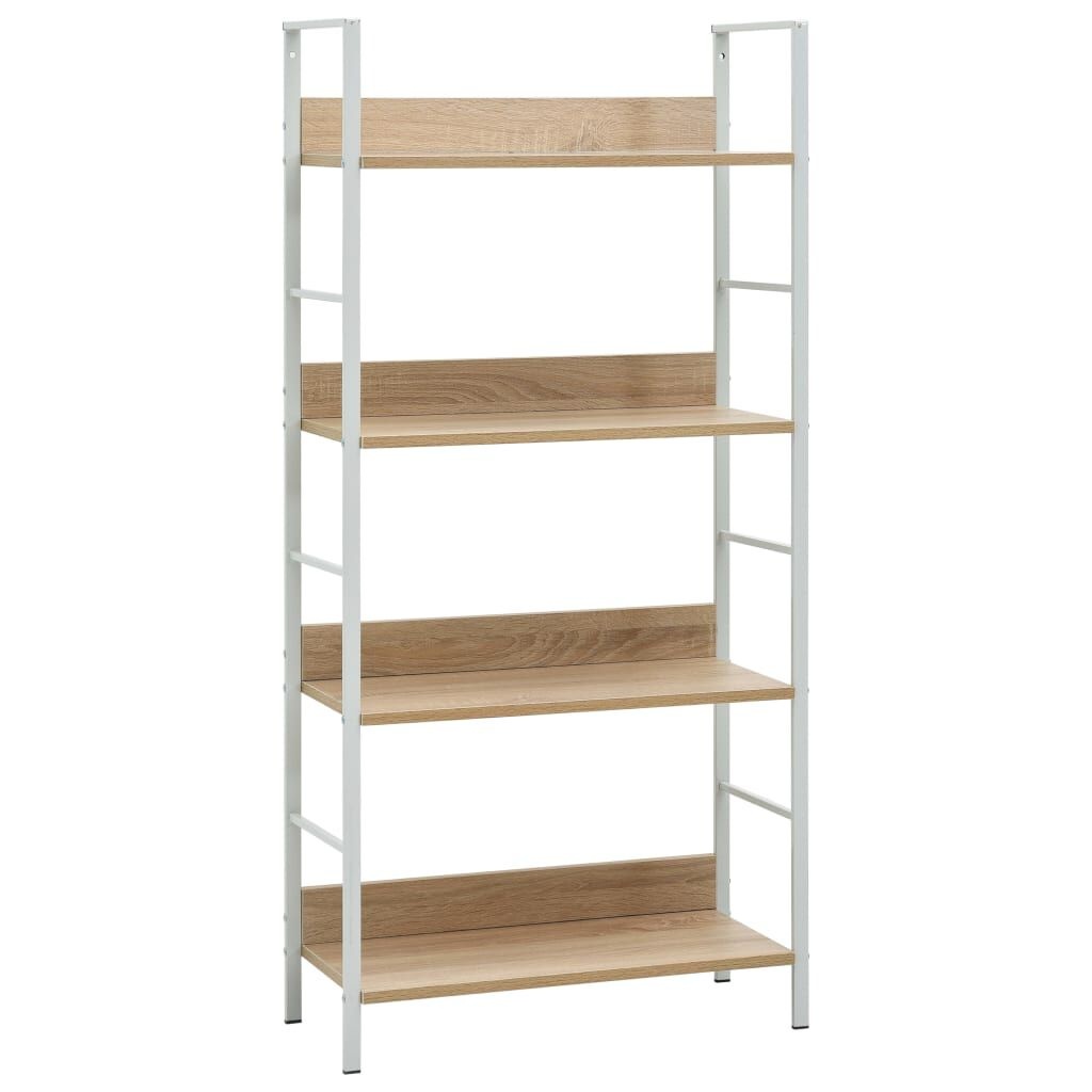vidaXL Boekenkast 4 schappen 60x27,6x124,5 cm (40% Korting)