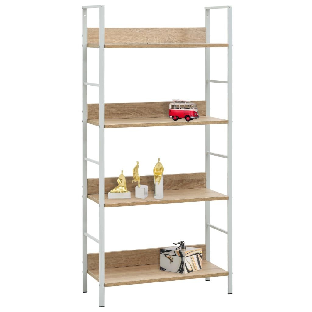 vidaXL Boekenkast 4 schappen 60x27,6x124,5 cm (40% Korting)