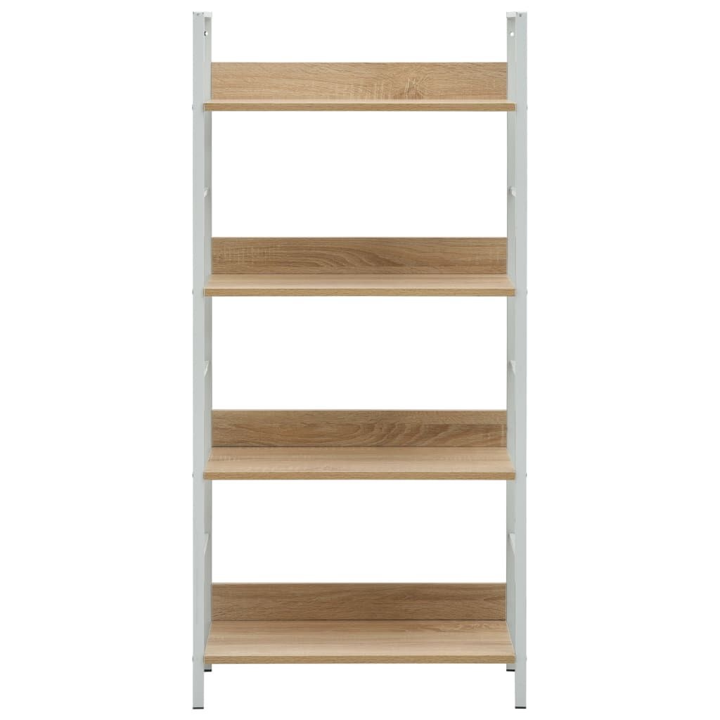vidaXL Boekenkast 4 schappen 60x27,6x124,5 cm (40% Korting)