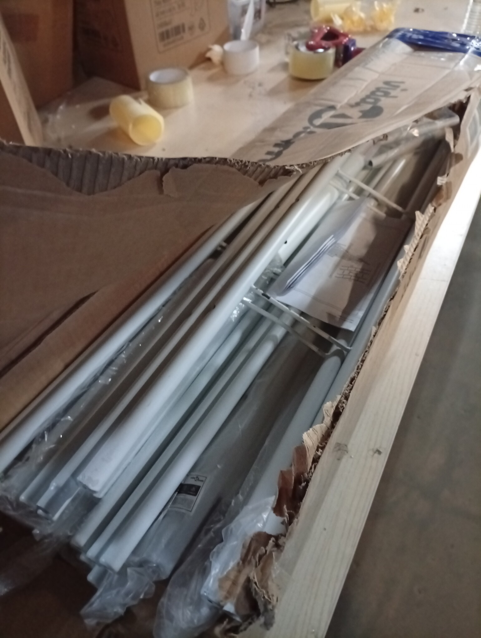 vidaXL Bedframe Metaal Wit 100x200 cm | 60% Korting