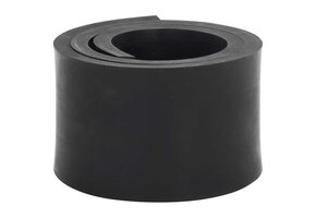 vidaXL Rubberen Rand Sneeuwploeg 100x10x1 cm Zwart - 41% Korting!