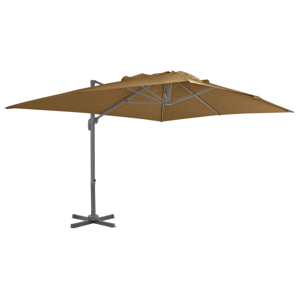 Zweefparasol VidaXL Taupe 400x300cm | 46% Korting