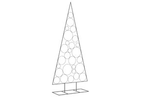 vidaXL Kerstboom Metaal 210cm Zwart - 40% Korting