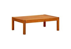 vidaXL Tuintafel Massief Acaciahout - 85x57x29 cm - Nu met 56% Korting!