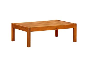 vidaXL Tuintafel Massief Acaciahout - 85x57x29 cm - Nu met 56% Korting!