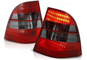 Achterlichten Mercedes W163 ML M-Klasse 03-05 ROOD SMOKE LED - 64% Korting!