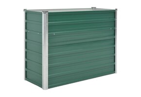 Verhoogde plantenbak vidaXL 100x40x77cm groen | 64% korting!