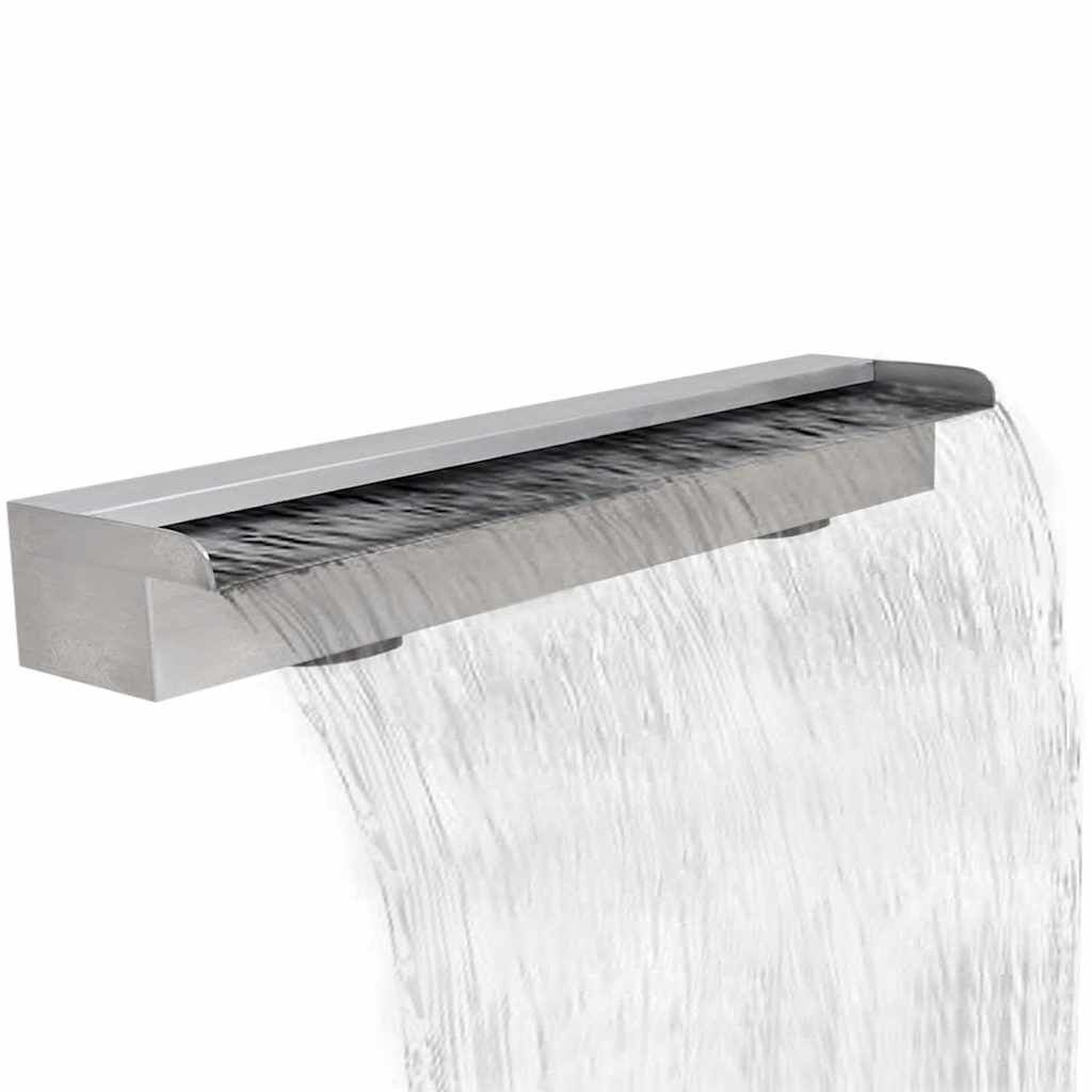 vidaXL Zwembadwaterval 90cm RVS - 51% Korting!