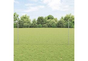 VidaXL Hekpalen Zilver 120 cm Gegalvaniseerd Staal - 51% Korting!