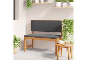 vidaXL Tuinbank Massief Acaciahout Bruin - 51% Korting