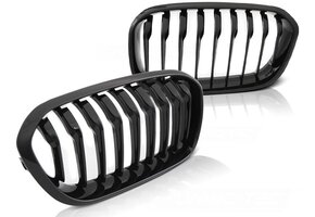 Grill BMW F20 F21 LCI GLANS ZWART - 55% Korting!