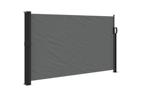 vidaXL Uittrekbaar Windscherm 120x500cm Antraciet - 64% Korting!