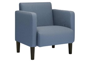 vidaXL Fauteuil Blauw Corduroy - 46% Korting