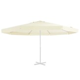 vidaXL Parasoldoek 500 cm Zandkleurig | 41% Korting