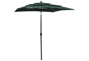 vidaXL Parasol Groen 2x2m: 51% Korting - UV & Vocht Bescherming