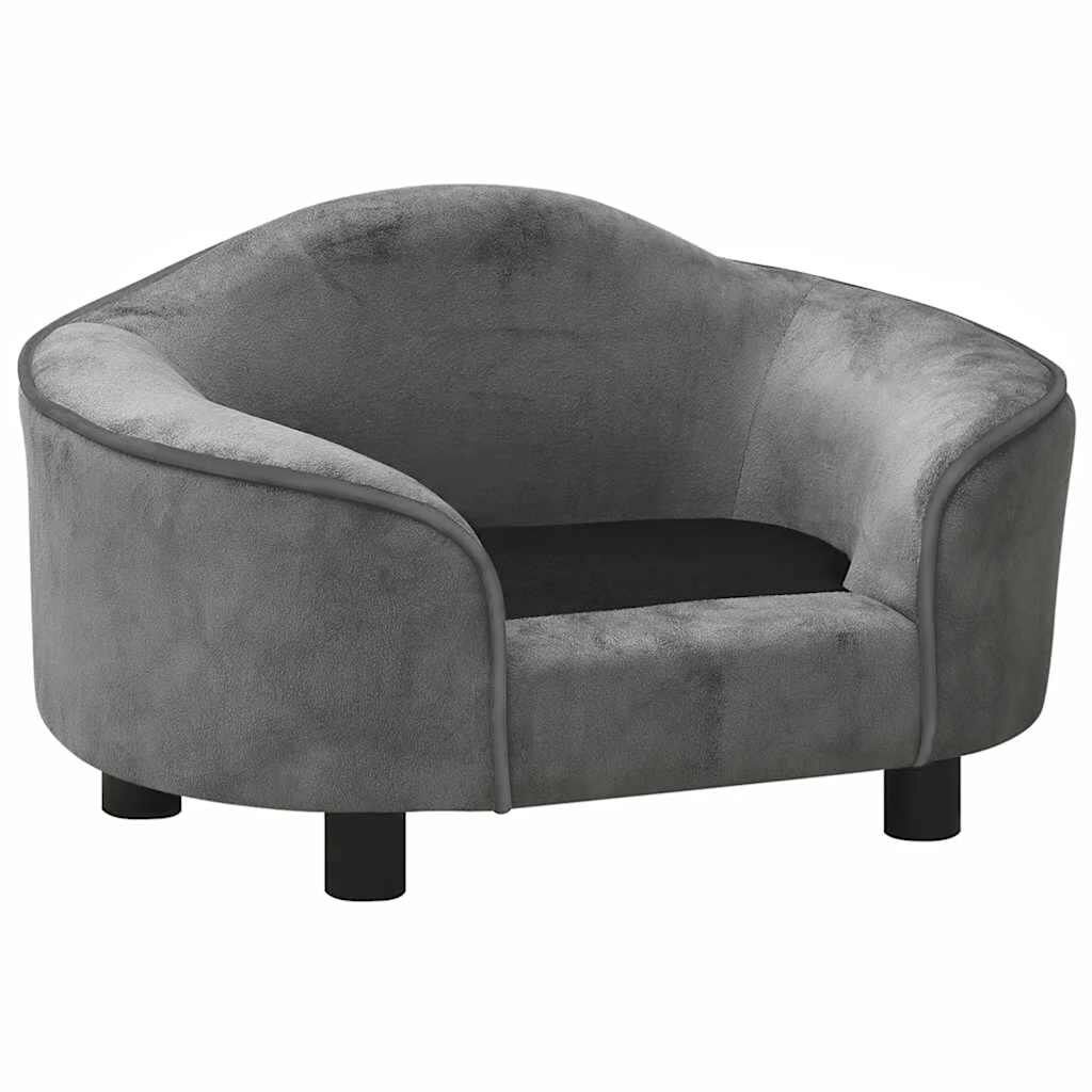 vidaXL Hondenbank Grijs 67x47x36 cm - Nu 40% Korting!