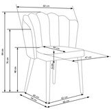 Groene Fluweel Schelpstoel - 46% Korting! - 60x84x58 cm