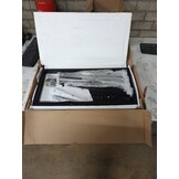 vidaXL Wandtafel Gehard Glas Zwart (60x35x75 cm) - 55% Korting