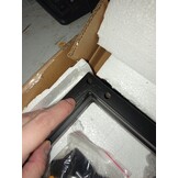 vidaXL Wandtafel Gehard Glas Zwart (60x35x75 cm) - 55% Korting