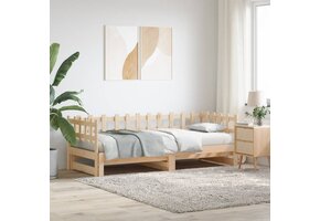 vidaXL Slaapbank Massief Grenenhout - 55% Korting - Geretourneerd Product