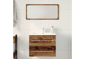 vidaXL Wastafelmeubel 60x38,5x48 cm - Oud Hout | 65% Korting