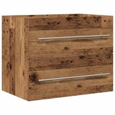 vidaXL Wastafelmeubel 60x38,5x48 cm - Oud Hout | 65% Korting