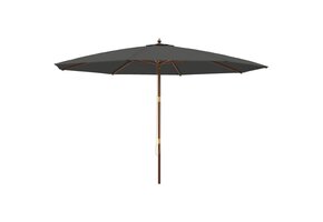 vidaXL Parasol Antraciet 400x273cm - Nu 59% Korting!