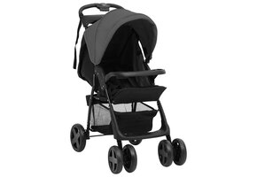 vidaXL Kinderwagen 2-in-1 Staal - 40% Korting!