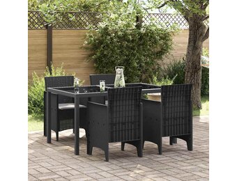 vidaXL Tuinstoel Antraciet PP - 4 stuks | 46% Korting