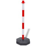 vidaXL Kettingpalenset Rood/Wit (63% Korting) - 10m Ketting