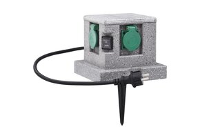 vidaXL Buitenstopcontact met schemeringssensor | 40% Korting