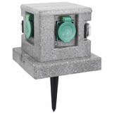 vidaXL Buitenstopcontact met schemeringssensor | 40% Korting