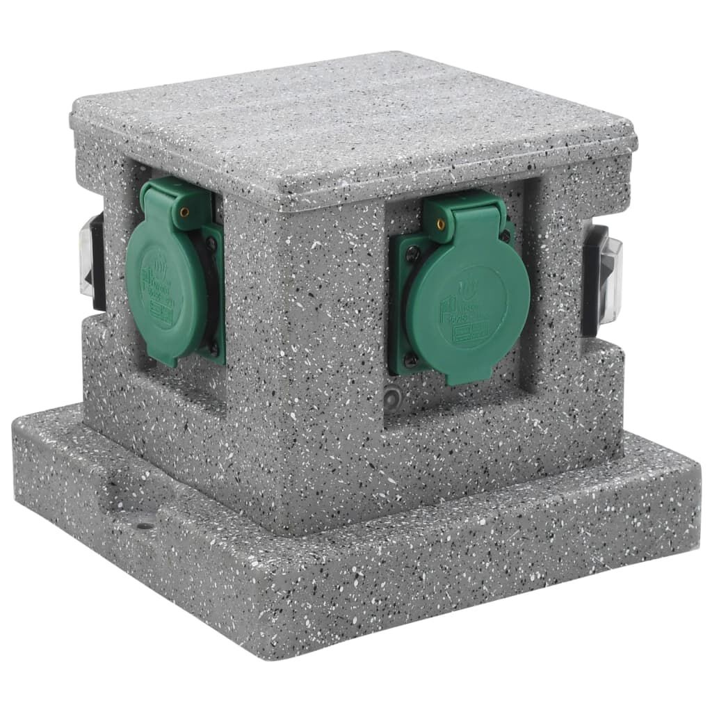 vidaXL Buitenstopcontact met schemeringssensor | 40% Korting