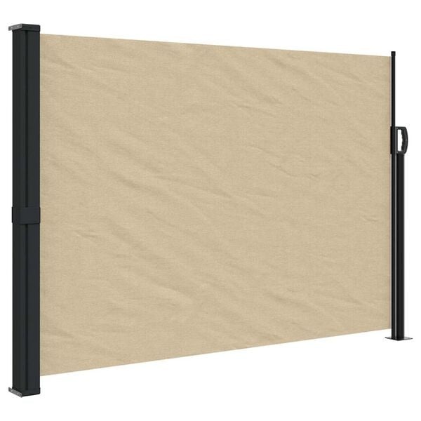 vidaXL Windscherm Uittrekbaar 140x500 cm Beige - 65% Korting!