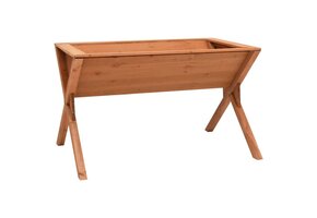 vidaXL Plantenbak 90x55x56 cm vurenhout - 51% Korting!